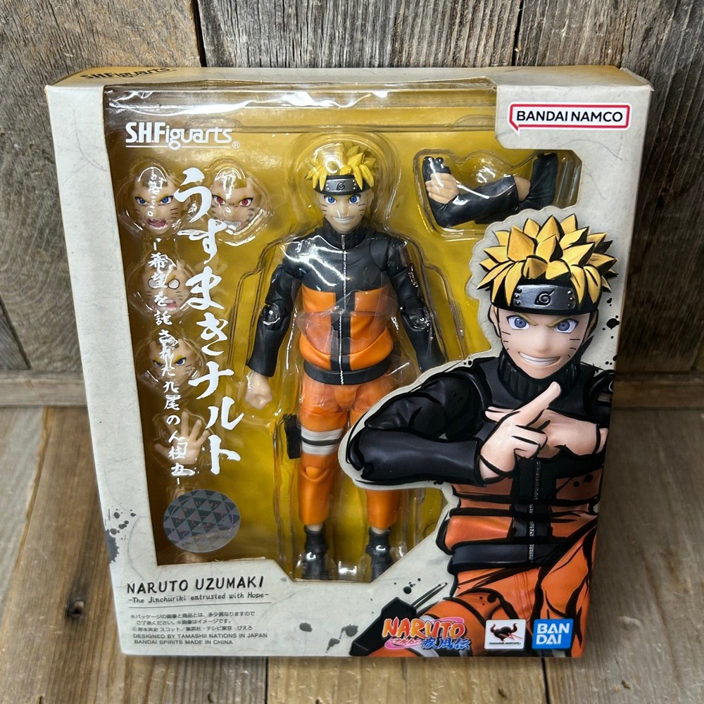 S.H. Figuarts Naruto Uzumaki The Jinchuriki Entrusted with Hope Action Figure